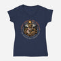 The Droid Life-Womens-V-Neck-Tee-glitchygorilla
