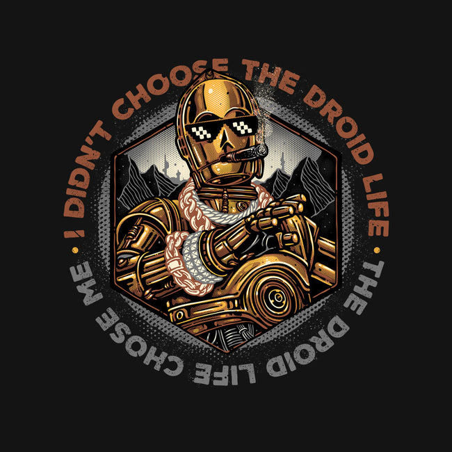 The Droid Life-Mens-Basic-Tee-glitchygorilla