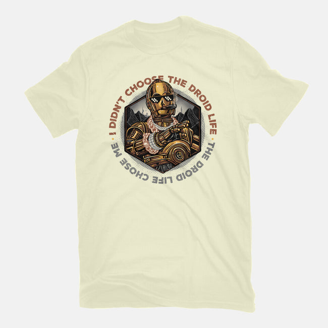 The Droid Life-Mens-Basic-Tee-glitchygorilla