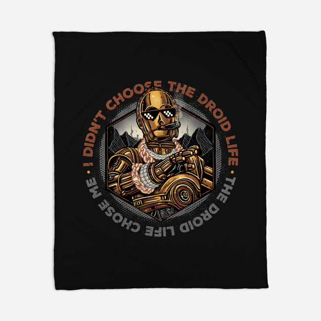 The Droid Life-None-Fleece-Blanket-glitchygorilla