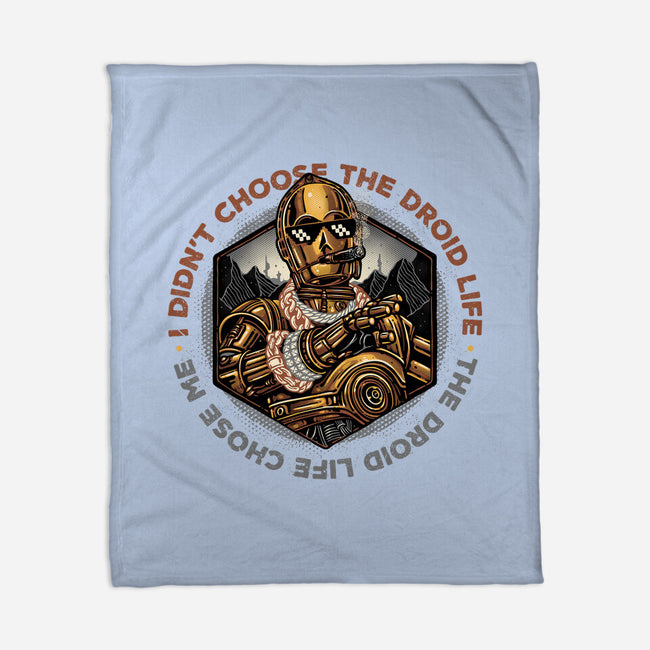 The Droid Life-None-Fleece-Blanket-glitchygorilla