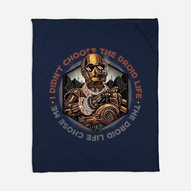 The Droid Life-None-Fleece-Blanket-glitchygorilla
