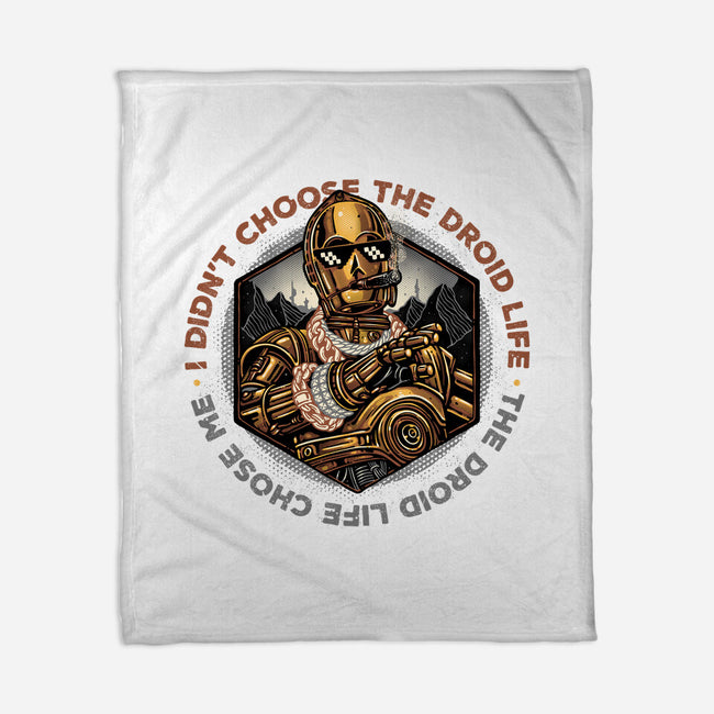 The Droid Life-None-Fleece-Blanket-glitchygorilla