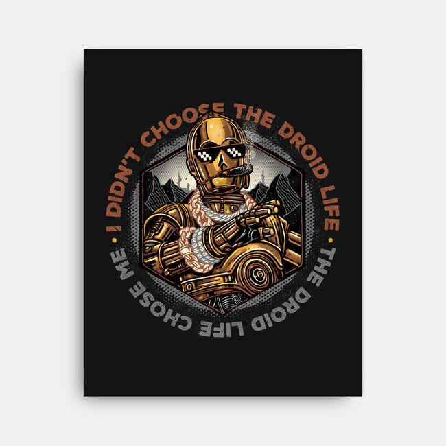 The Droid Life-None-Stretched-Canvas-glitchygorilla