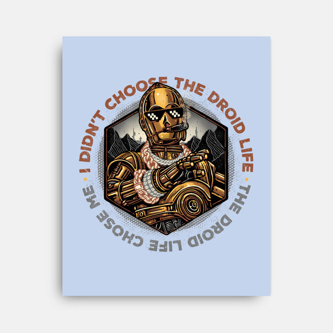 The Droid Life-None-Stretched-Canvas-glitchygorilla