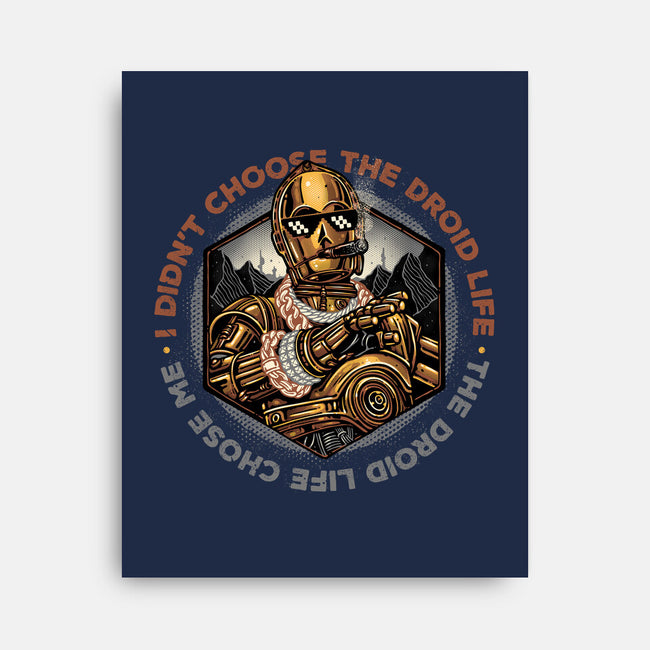 The Droid Life-None-Stretched-Canvas-glitchygorilla