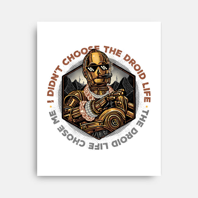 The Droid Life-None-Stretched-Canvas-glitchygorilla