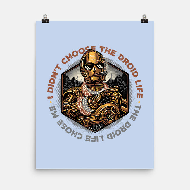 The Droid Life-None-Matte-Poster-glitchygorilla