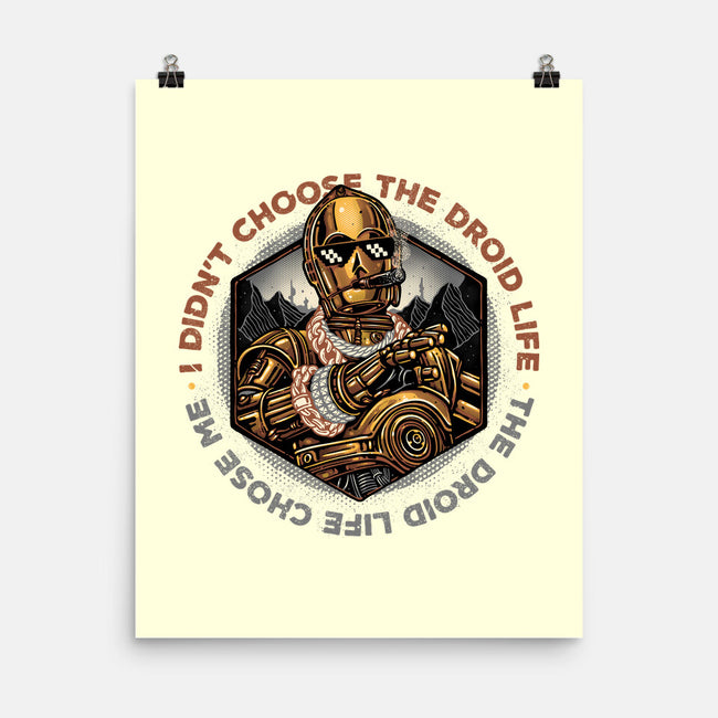 The Droid Life-None-Matte-Poster-glitchygorilla