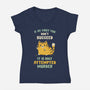 It Is Only Attempted Murder-Womens-V-Neck-Tee-kg07