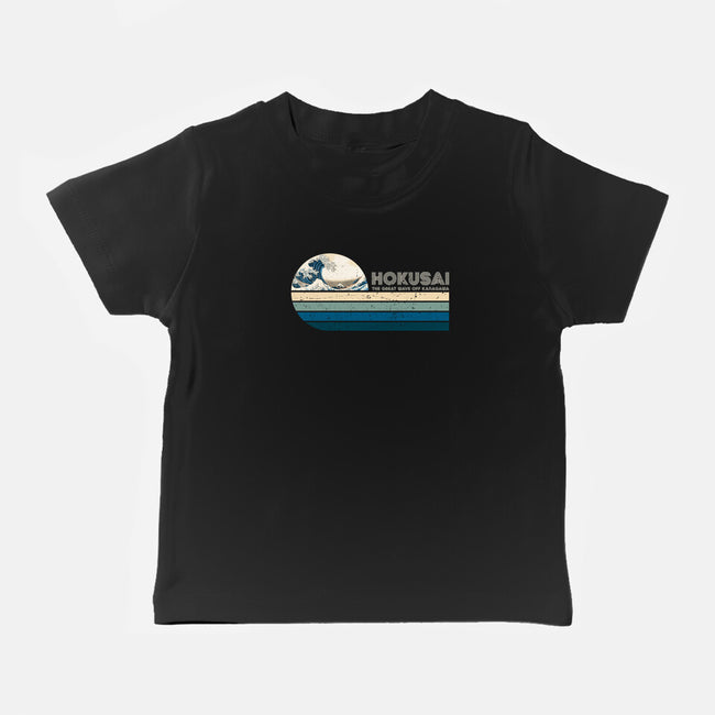 Retro Hokusai-Baby-Basic-Tee-DrMonekers