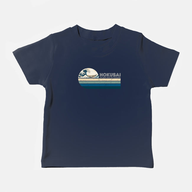 Retro Hokusai-Baby-Basic-Tee-DrMonekers