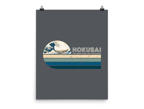 Retro Hokusai