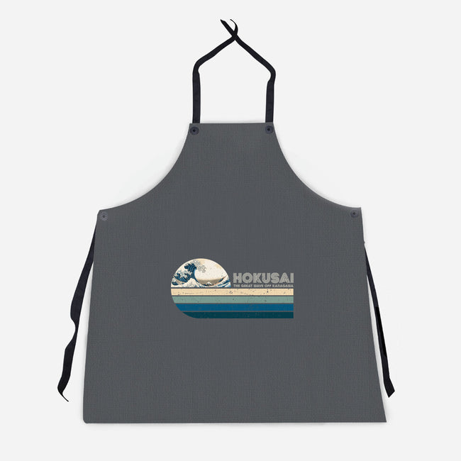 Retro Hokusai-Unisex-Kitchen-Apron-DrMonekers