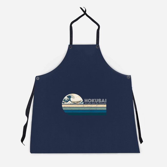 Retro Hokusai-Unisex-Kitchen-Apron-DrMonekers