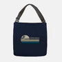 Retro Hokusai-None-Adjustable Tote-Bag-DrMonekers