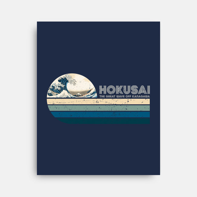 Retro Hokusai-None-Stretched-Canvas-DrMonekers