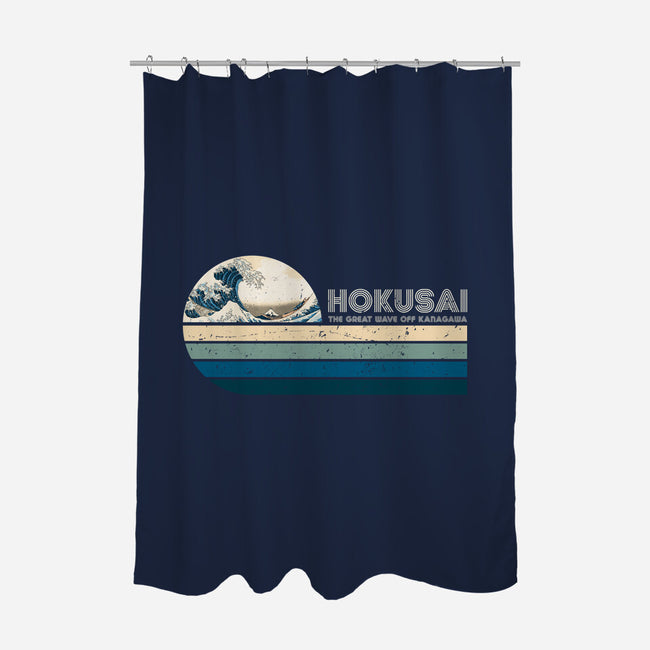 Retro Hokusai-None-Polyester-Shower Curtain-DrMonekers