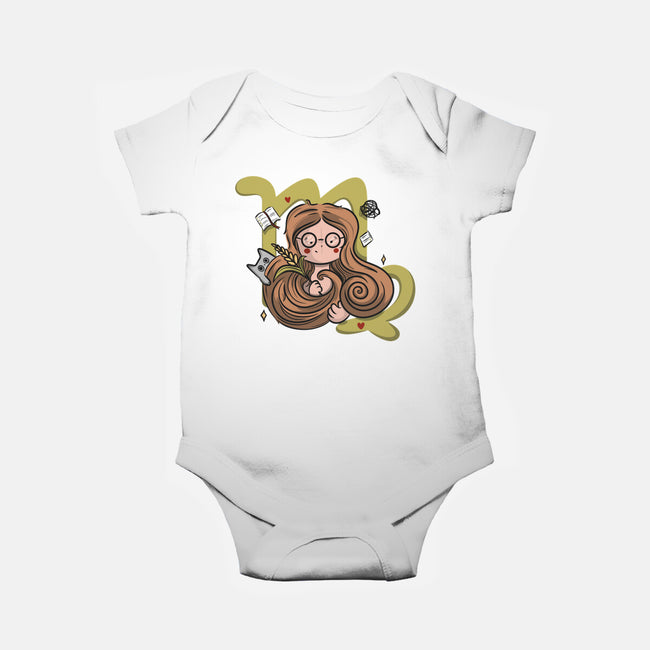 Celestial Virgo-Baby-Basic-Onesie-OnlyColorsDesigns