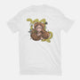 Celestial Virgo-Womens-Fitted-Tee-OnlyColorsDesigns