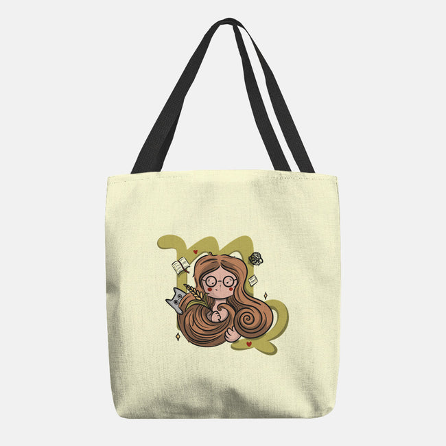 Celestial Virgo-None-Basic Tote-Bag-OnlyColorsDesigns