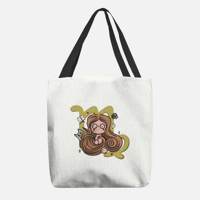 Celestial Virgo-None-Basic Tote-Bag-OnlyColorsDesigns