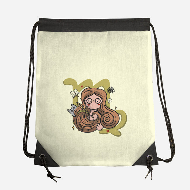 Celestial Virgo-None-Drawstring-Bag-OnlyColorsDesigns