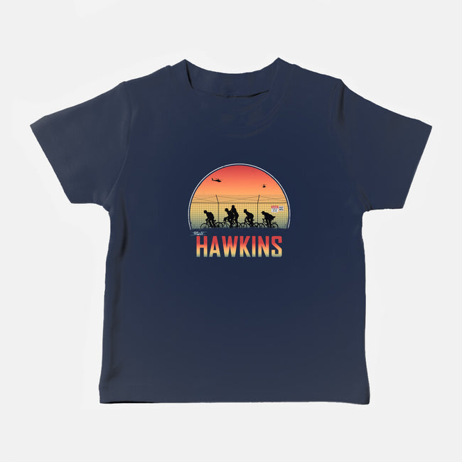 Hawkins Keep Back-Baby-Basic-Tee-alfbocreative