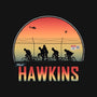 Hawkins Keep Back-Youth-Crew Neck-Sweatshirt-alfbocreative