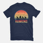 Hawkins Keep Back-Womens-Fitted-Tee-alfbocreative
