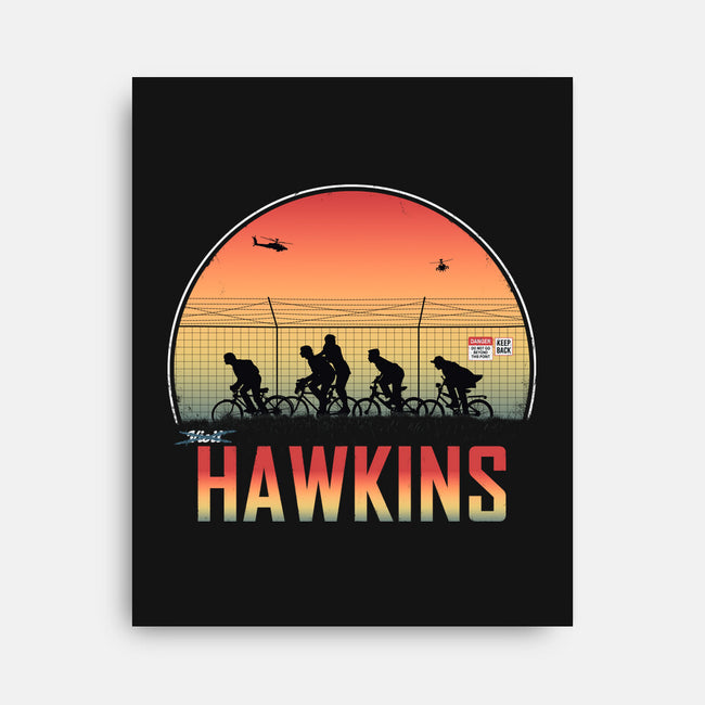 Hawkins Keep Back-None-Stretched-Canvas-alfbocreative