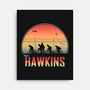 Hawkins Keep Back-None-Stretched-Canvas-alfbocreative