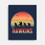 Hawkins Keep Back-None-Stretched-Canvas-alfbocreative