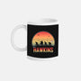 Hawkins Keep Back-None-Mug-Drinkware-alfbocreative