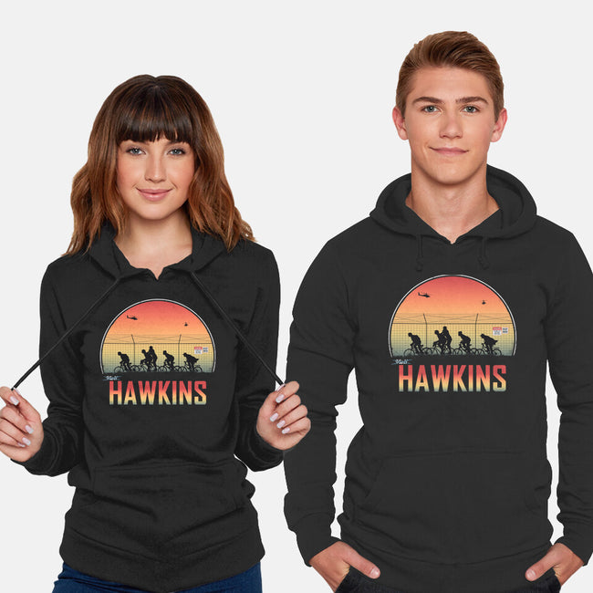 Hawkins Keep Back-Unisex-Pullover-Sweatshirt-alfbocreative