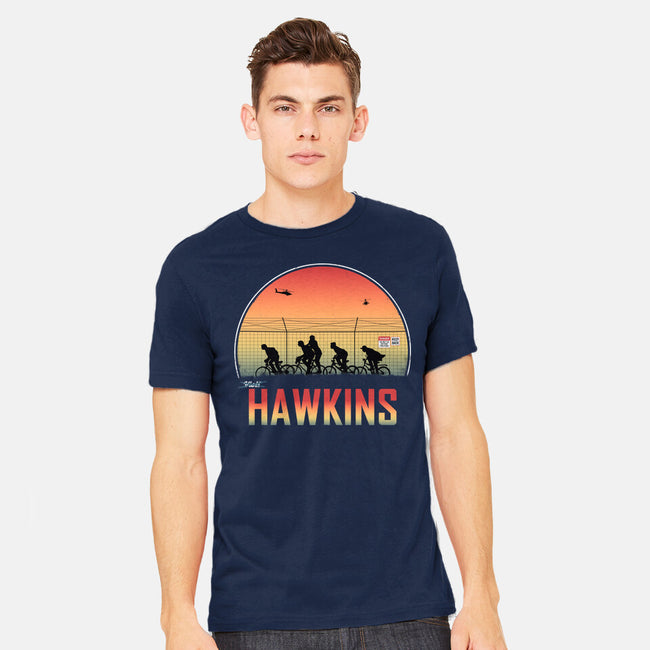 Hawkins Keep Back-Mens-Heavyweight-Tee-alfbocreative