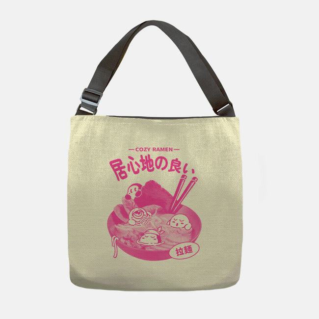 Cozy Ramen-None-Adjustable Tote-Bag-Henrique Torres