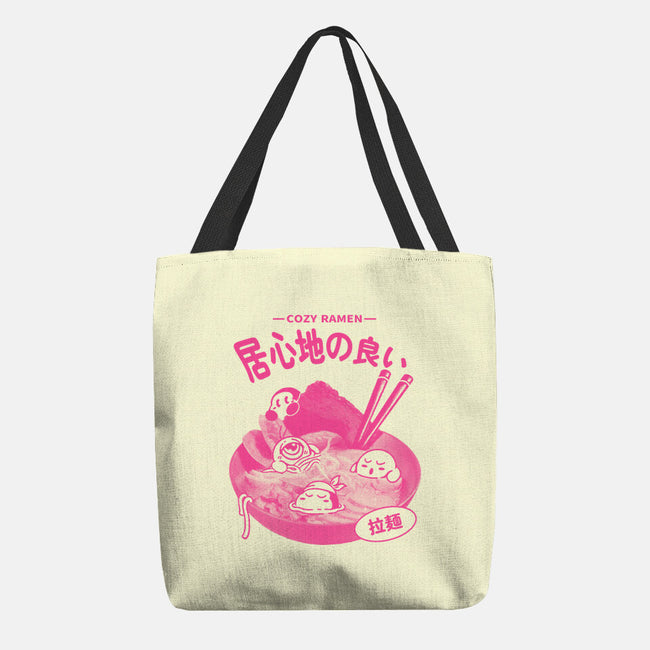 Cozy Ramen-None-Basic Tote-Bag-Henrique Torres