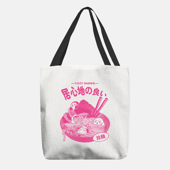 Cozy Ramen-None-Basic Tote-Bag-Henrique Torres