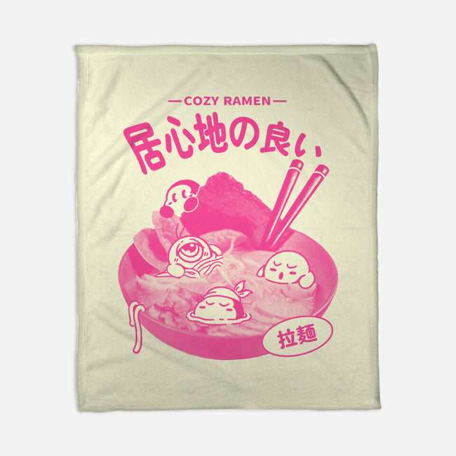 Cozy Ramen-None-Fleece-Blanket-Henrique Torres