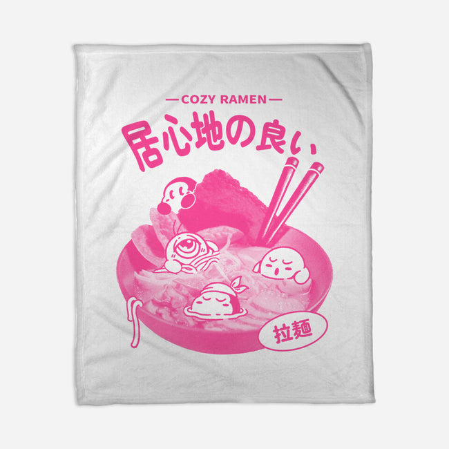 Cozy Ramen-None-Fleece-Blanket-Henrique Torres