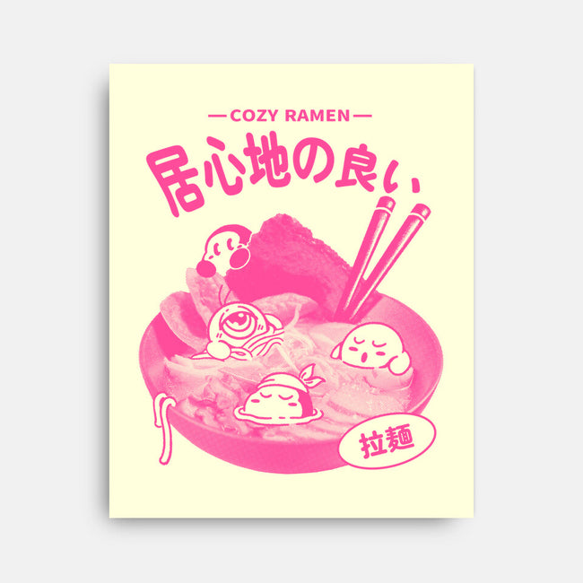 Cozy Ramen-None-Stretched-Canvas-Henrique Torres