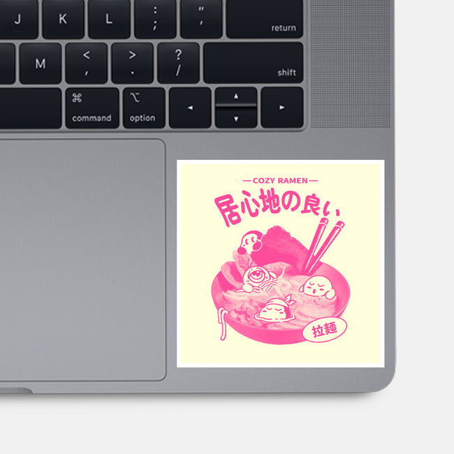 Cozy Ramen-None-Glossy-Sticker-Henrique Torres