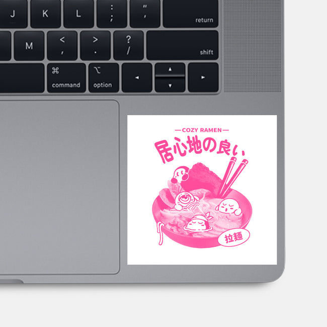 Cozy Ramen-None-Glossy-Sticker-Henrique Torres