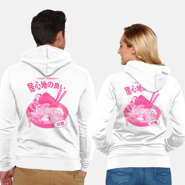Cozy Ramen-Unisex-Zip-Up-Sweatshirt-Henrique Torres