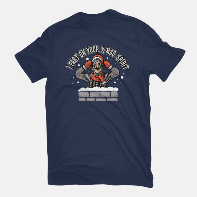 Knight Christmas Spirit-Youth-Basic-Tee-erion_designs