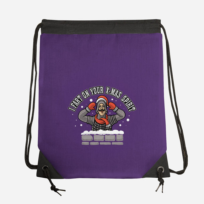 Knight Christmas Spirit-None-Drawstring-Bag-erion_designs