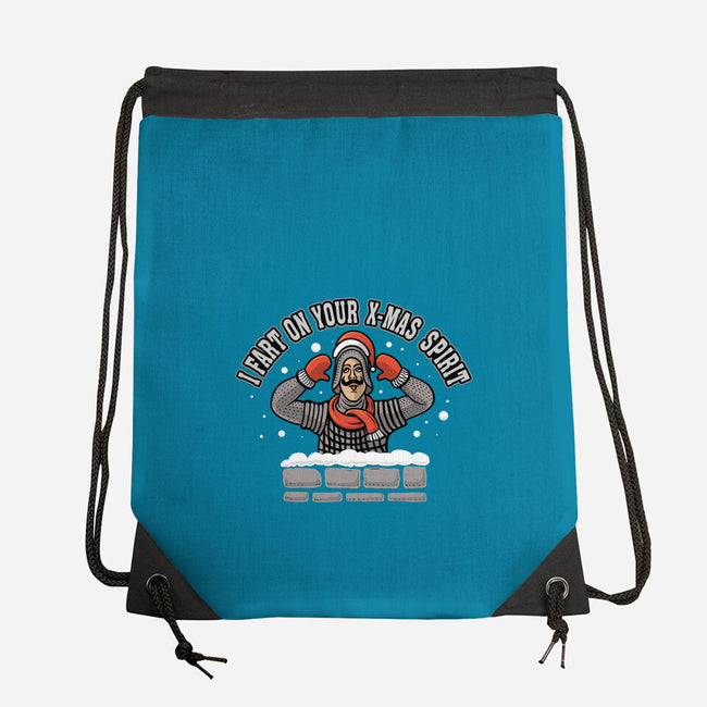 Knight Christmas Spirit-None-Drawstring-Bag-erion_designs