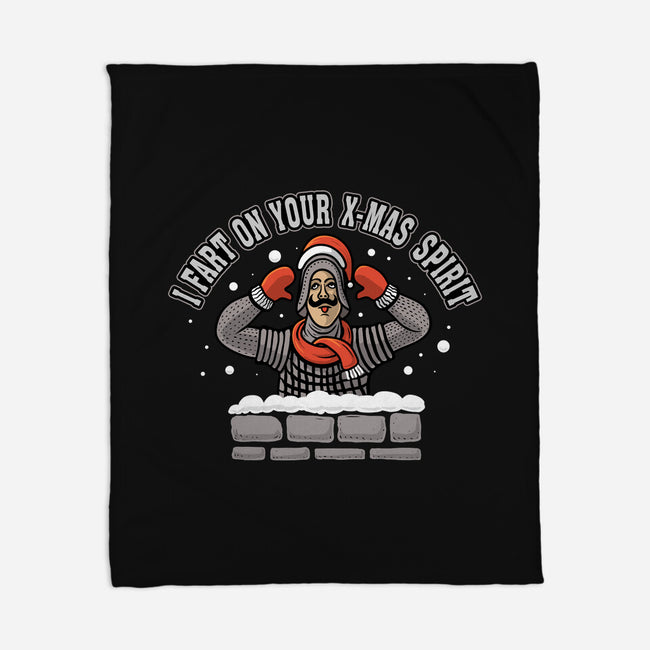 Knight Christmas Spirit-None-Fleece-Blanket-erion_designs
