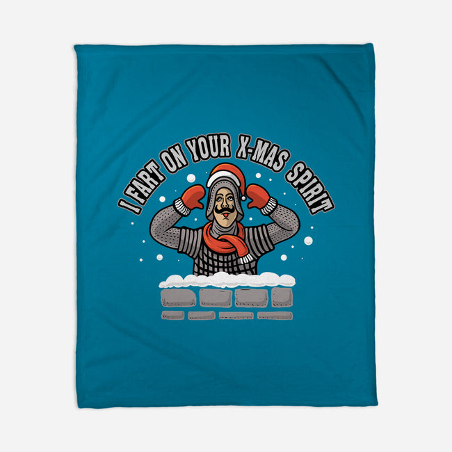 Knight Christmas Spirit-None-Fleece-Blanket-erion_designs
